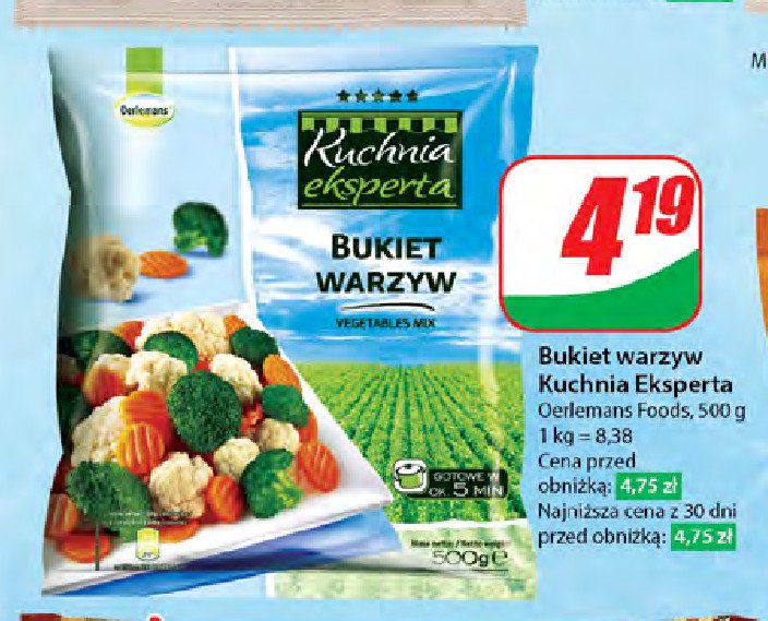 Bukiet warzyw KUCHNIA EKSPERTA promocja