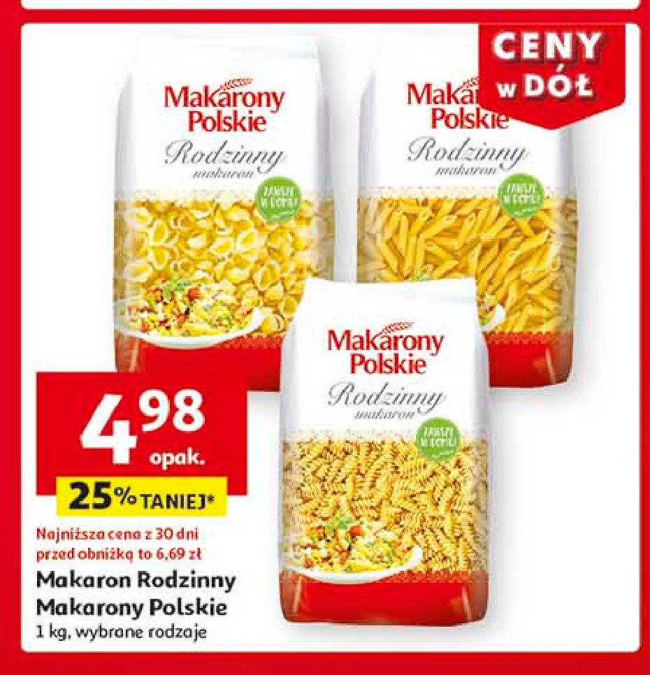 Makaron penne Makarony polskie promocja