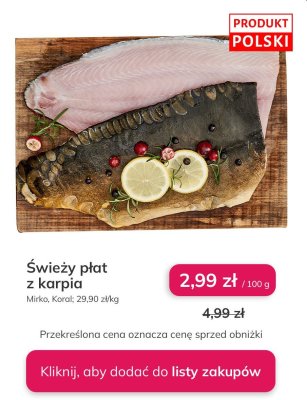 Karp promocja w Stokrotka