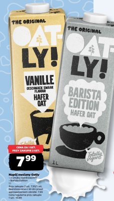 Napój owsiany Barista Edition promocja w Netto