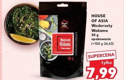 Wodorosty wakame House of asia promocja