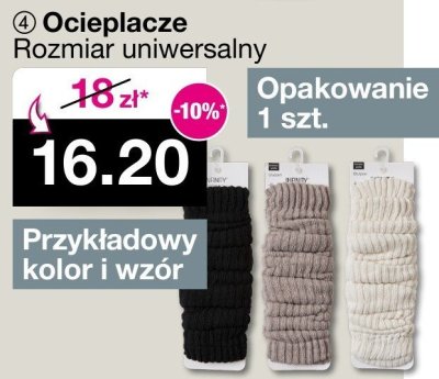 Ocieplacze Rozmiar uniwersalny promocja w Woolworth