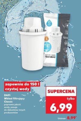 Wkład filtrujący Classic promocja w Kaufland