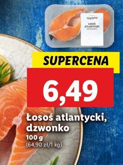 Łosoś atlantycki dzownko Pomorski targ rybny promocja