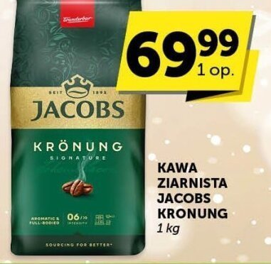 Kawa ziarnista Jacobs Kronung promocja w ABC