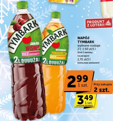 Napój Tymbark wybrane rodzaje promocja w Euro Sklep