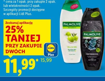 Żel pod prysznic Palmolive Żel pod prysznic dla kobiet lub dla mężczyzn promocja w Lidl