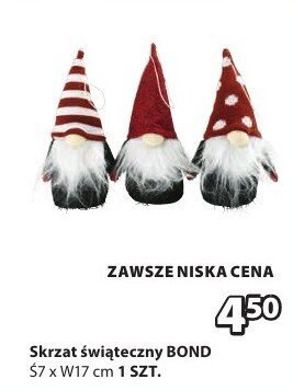 Skrzat świąteczny BOND promocja w Jysk