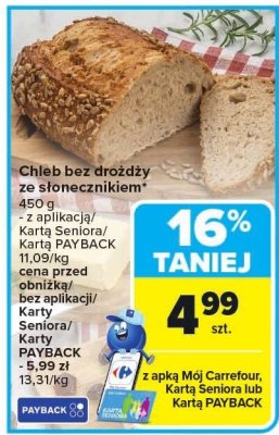 Chleb promocja w Carrefour Market