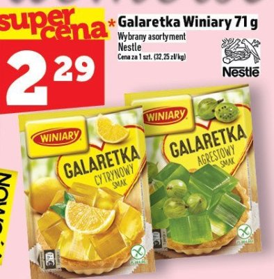 Galaretka Winiary 71 g promocja w TOPAZ