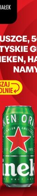 Piwo Heineken, 500 ml promocja w Biedronka