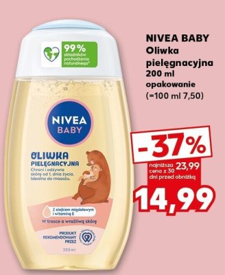 Oliwka pielęgnacyjna NIVEA BABY promocja w Kaufland