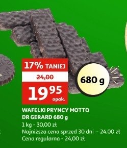 Wafelki pryncy motto Dr gerard promocja