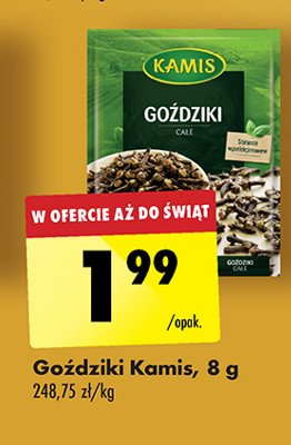 Goździki Kamis promocja w Biedronka