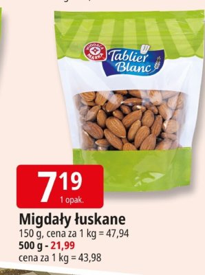 Migda艂y 艂uskane promocja w Leclerc