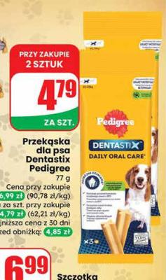 Przekąska dla psa Dentastix promocja w Dino