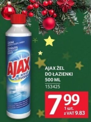 Żel do łazienki Ajax 500 ML promocja w Selgros