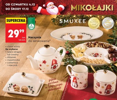 Naczynia do serwowania promocja w Biedronka