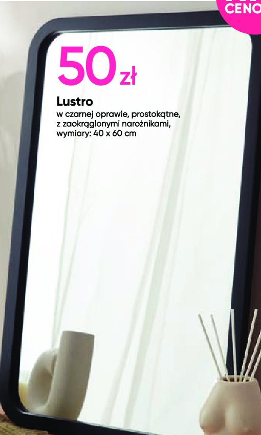 Lustro 40 x 60 cm promocja