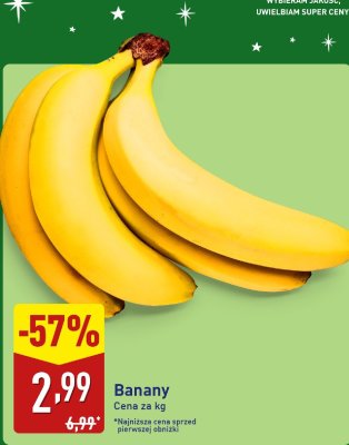 Banany Bio organic promocja w Aldi