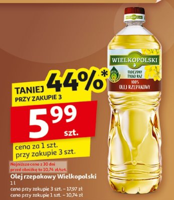 Olej promocja w Auchan