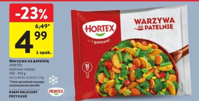Warzywa na patelnię HORTEX wybrane rodzaje promocja w Intermarche