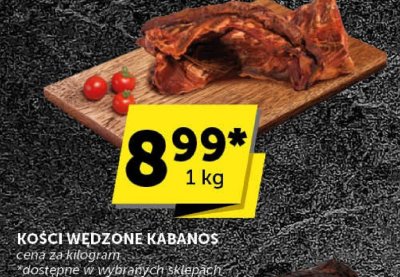 Kości wędzone kabanos promocja w Groszek