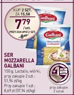 Ser mozzarella wiórki Galbani promocja