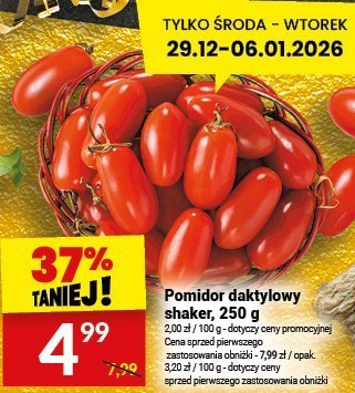 Pomidor daktylowy shaker promocja w Twój Market