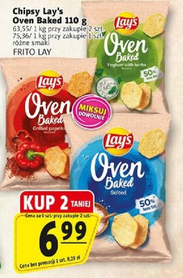 Chipsy Lay's Oven Baked 110 g różne smaki promocja w Prim Market