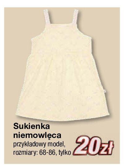 Sukienka niemowlęca rozm. 68-86 cm promocja