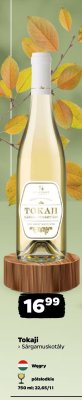 Wino Tokaji Sárgamuskotály promocja w Netto