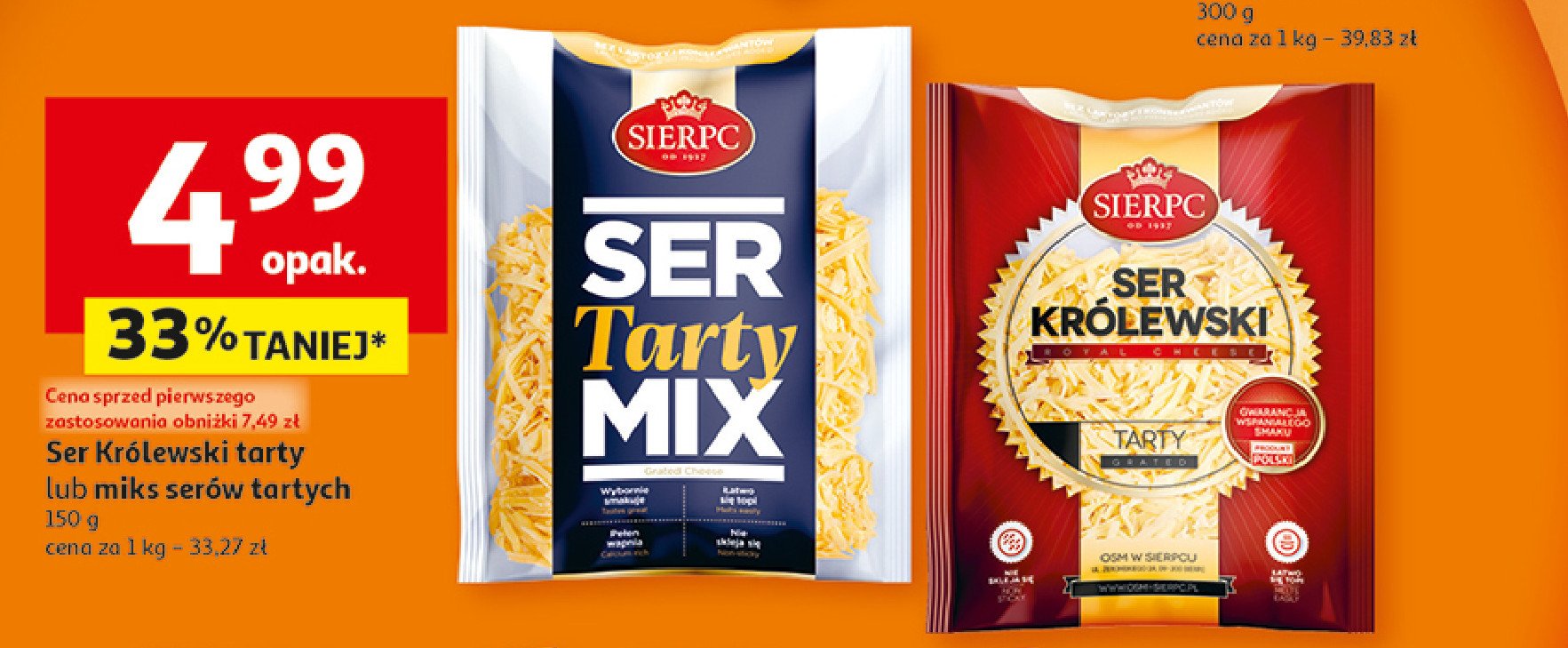 Ser królewski tarty Sierpc promocja