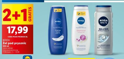 Żel pod prysznic diamond & argan oil Nivea promocja