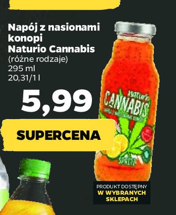 Napój spritz Naturio cannabis promocja