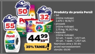 Żel do prania różne rodzaje promocja w Netto