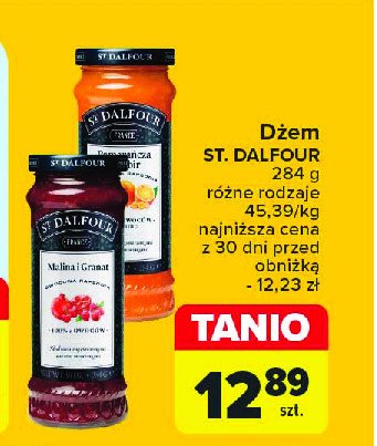 Konfitura imbirowa - pomara艅cza St. dalfour promocja