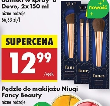 Pędzel do makijazu fancy beauty Niuqi promocja