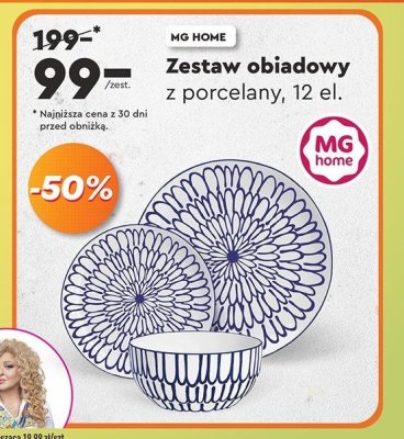 Zestaw porcelany Mg home promocja