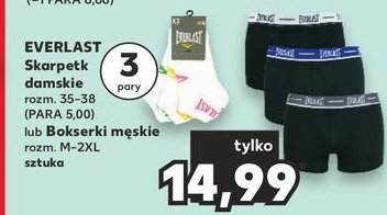 Bokserki m臋skie rozm. m-xl Everlast promocja