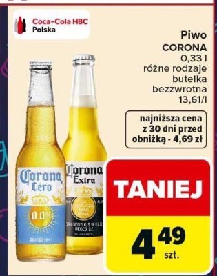 Piwo promocja w Carrefour Market