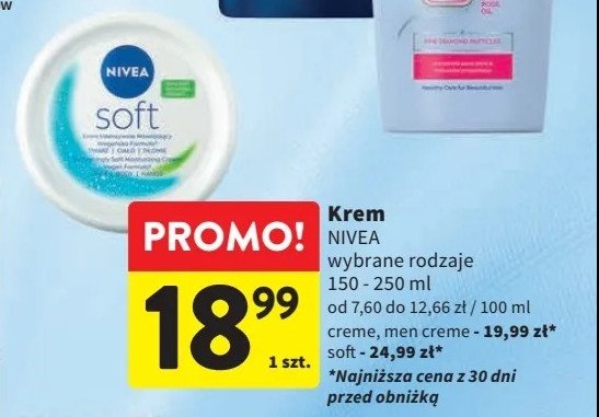 Krem do twarzy i ciała Nivea men creme promocja