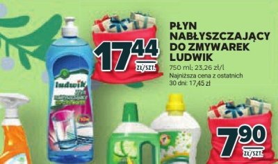 Płyn nabłyszczający do zmywarek Ludwik promocja w Stokrotka