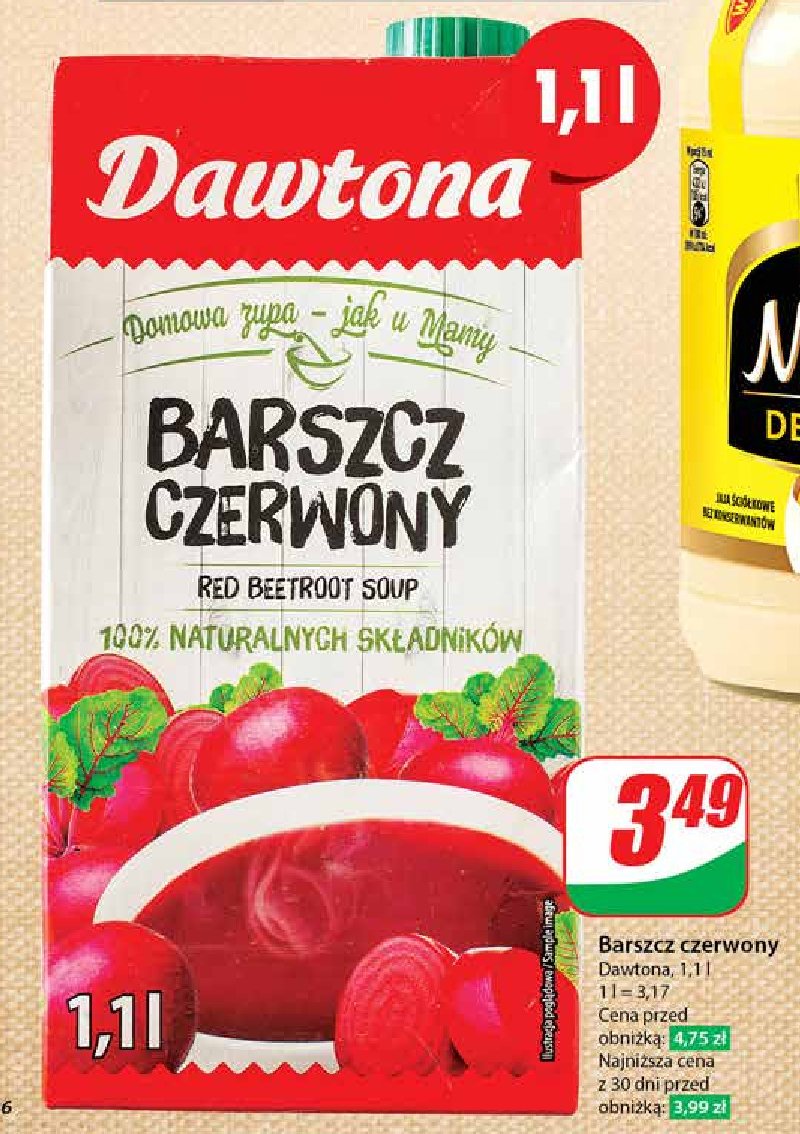 Barszcz czerwony Dawtona promocja