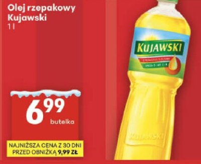 Olej rzepakowy Kujawski promocja w Delikatesy Centrum