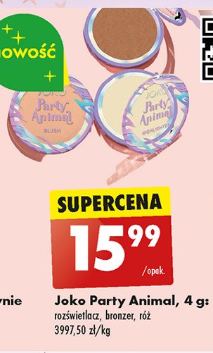 Bronzer Joko party animal promocja