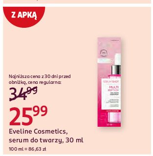 Serum shot multipeptydowe Eveline face therapy proffessional promocja