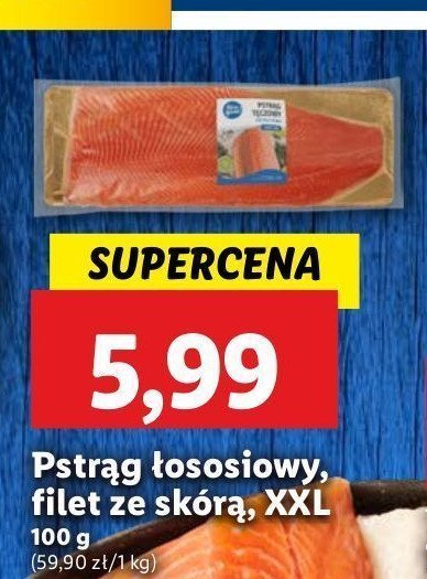 Pstrąg łososiowy promocja