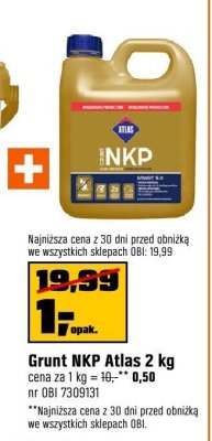 Grunt NKP Atlas 2 kg promocja w OBI