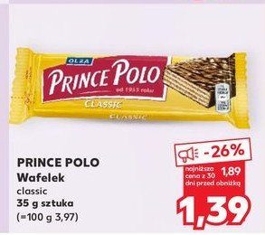 Wafelek classic Prince polo promocja w Kaufland